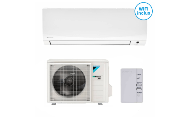 Aparat de aer conditionat Daikin Sensira Bluevolution FTXF20D-RXF20D Inverter 7000 BTU cu WiFi inclus