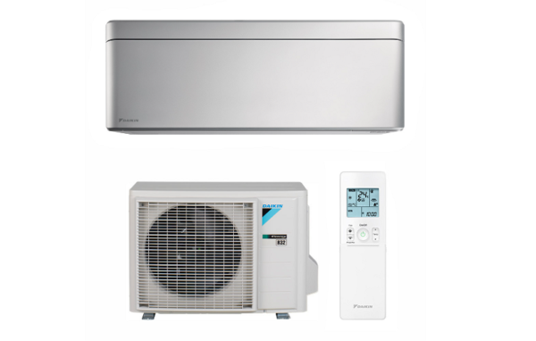 Aparat de aer conditionat Daikin Stylish Bluevolution FTXA20BS-RXA20A Inverter 7000 BTU Silver