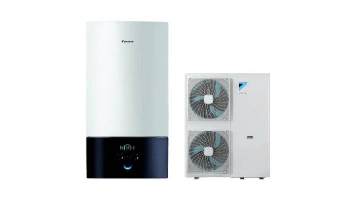 Pompa de caldura Daikin Altherma 3 H W 14kW pentru incalzire si racire EABX16D6V-EPGA14DV