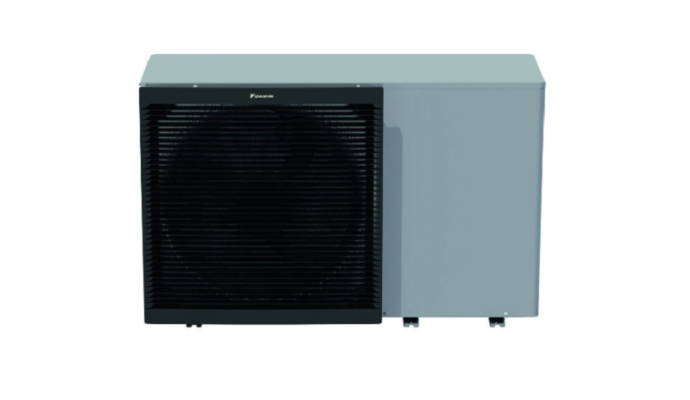 Pompa de caldura monobloc pentru incalzire si racire Daikin Altherma 3 M EBLA16D3W1 16kW cu incalzitor de rezerva integrat 3kW