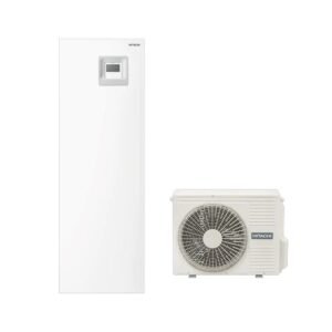 Pompa de caldura aer-apa Hitachi Yutaki S Combi 4.3kW, pentru incalzire, racire si ACM, clasa energetica A+++, boiler incorporat 220 litri, monofazata